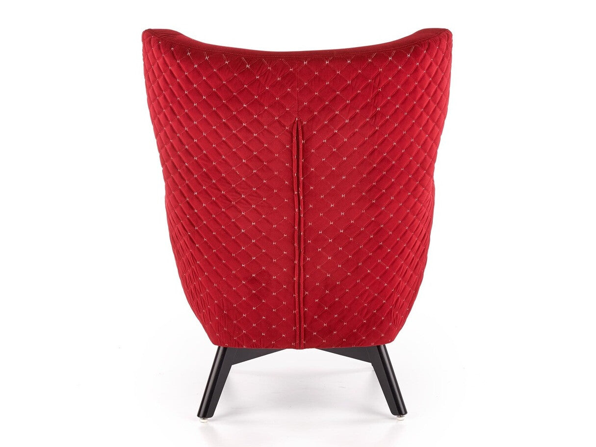 Fotelis MARVEL, Spalva: Raudona + Juoda