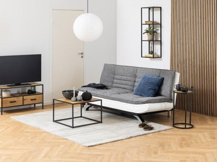 Sofa lova Faith 0000048445, Spalva: Balta + šviesi pilka