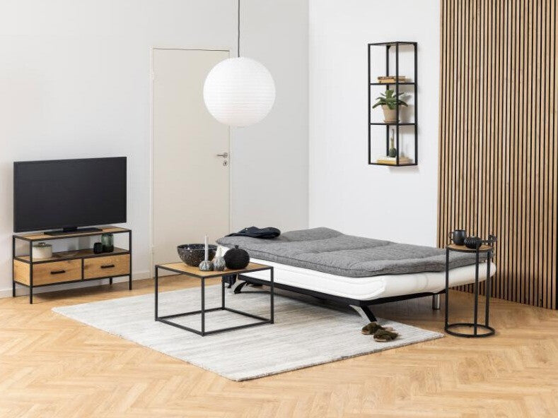 Sofa lova Faith 0000048445, Spalva: Balta + šviesi pilka