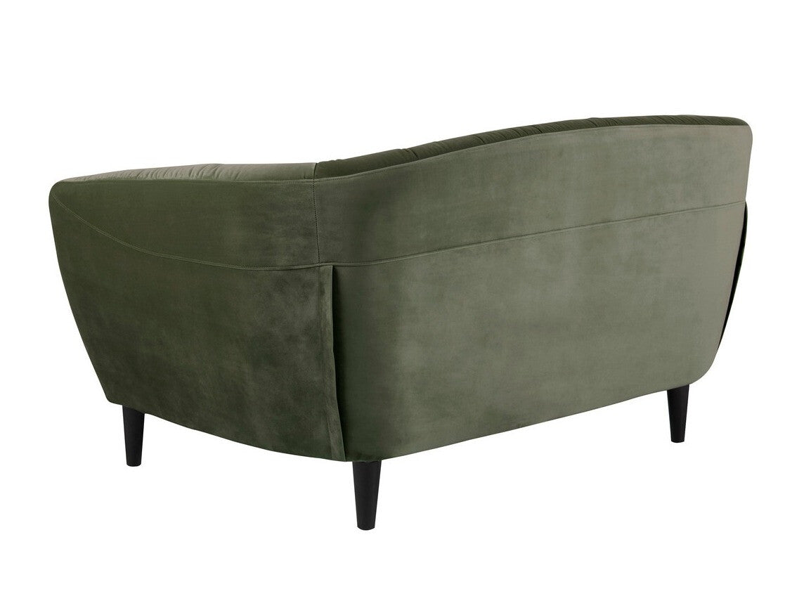 Chesterfield sofa Ria 0000072639, Spalva: Tamsi žalia