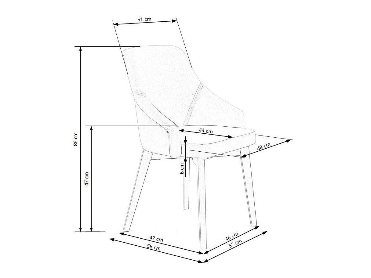 Kėdė TOLEDO 2, Spalva: Beige