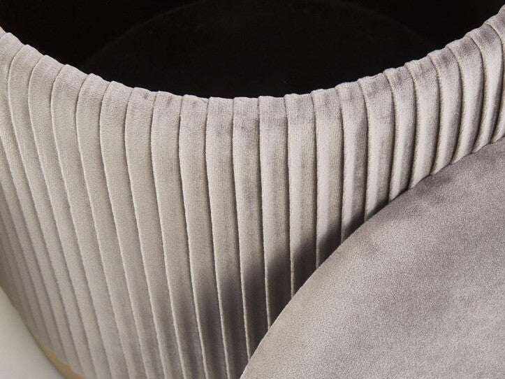 Pufų komplektas MONTY V-CH-MONTY-PUFA-POPIEL Spalva: Pilka