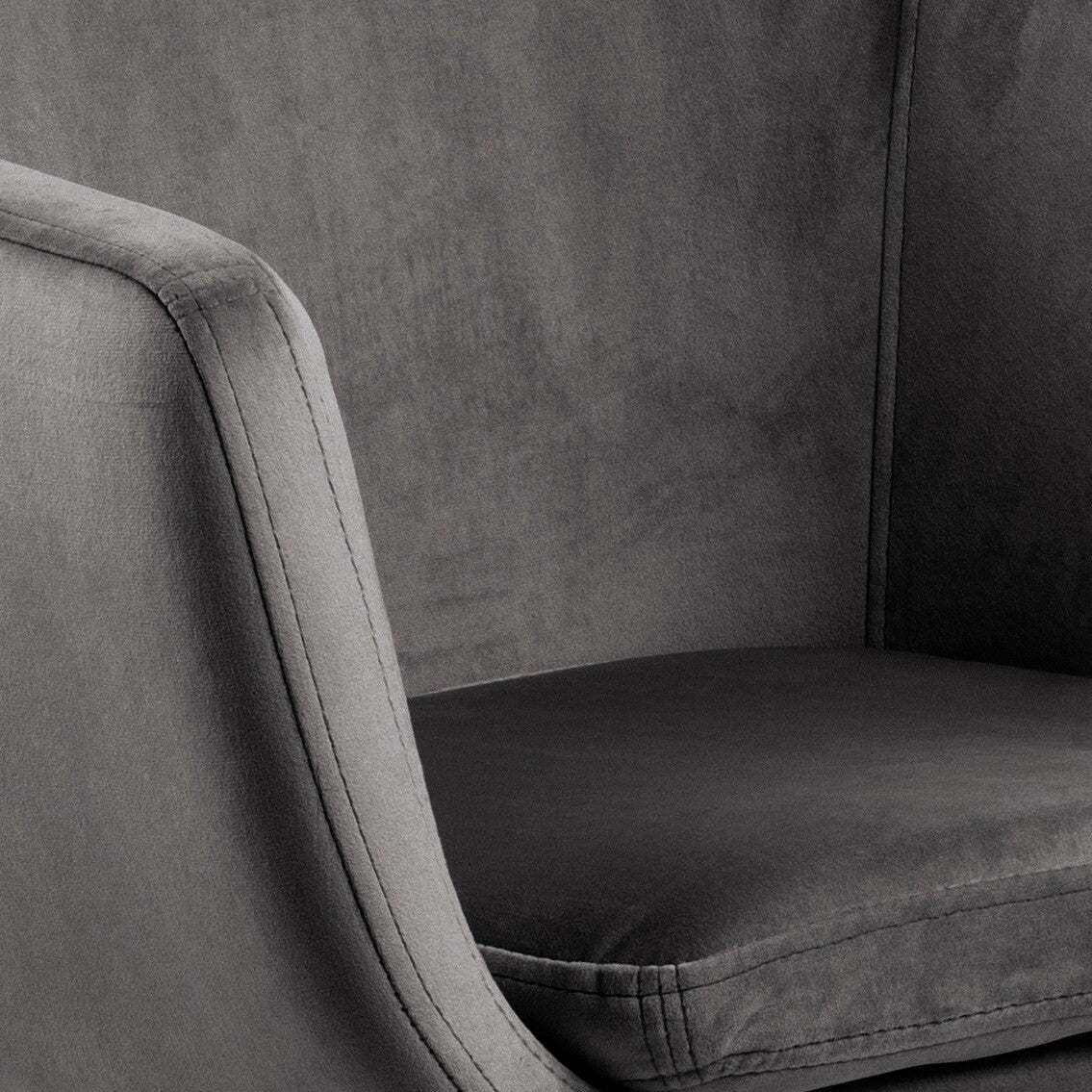 Biuro kėdė Nera 0000082368, Spalva: Tamsi pilka