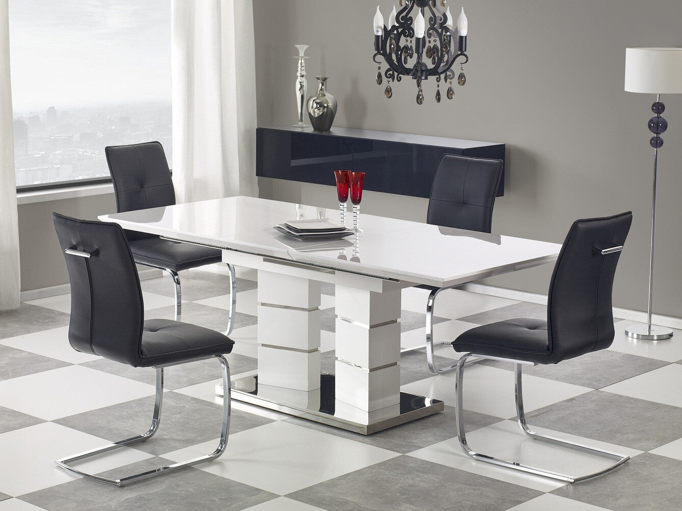 Stalas LORD, Spalva: Balta