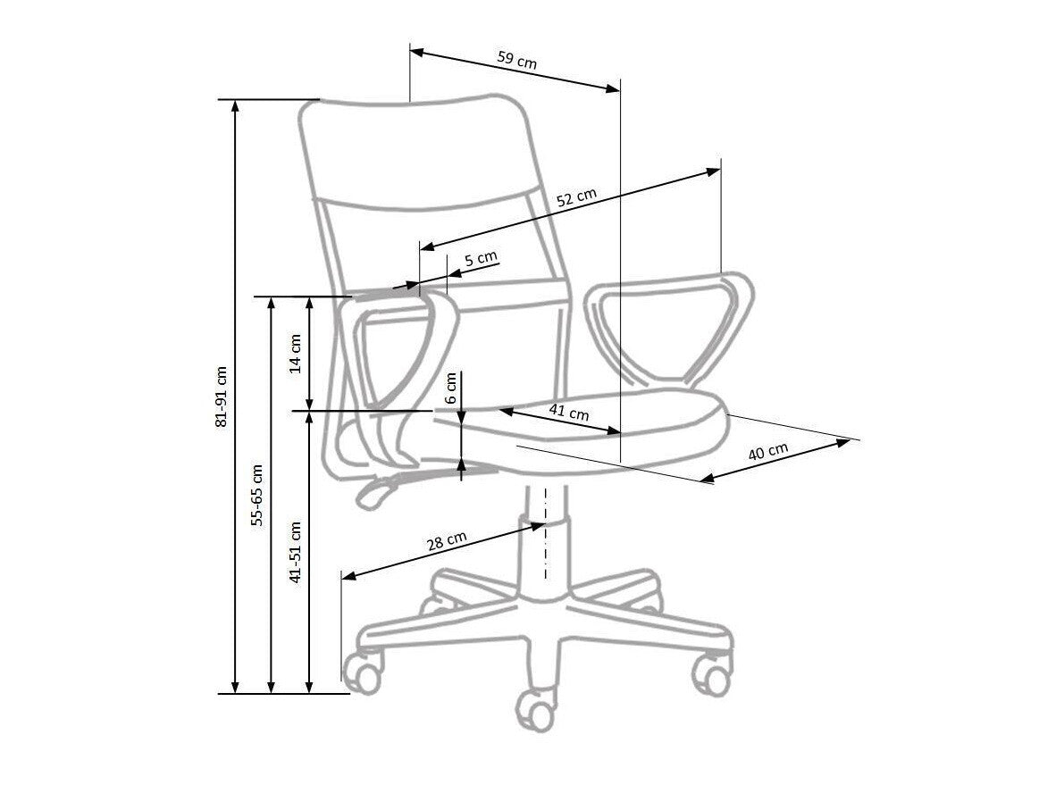 Vaikiška kėdė Timmy, Spalva: Rožinė