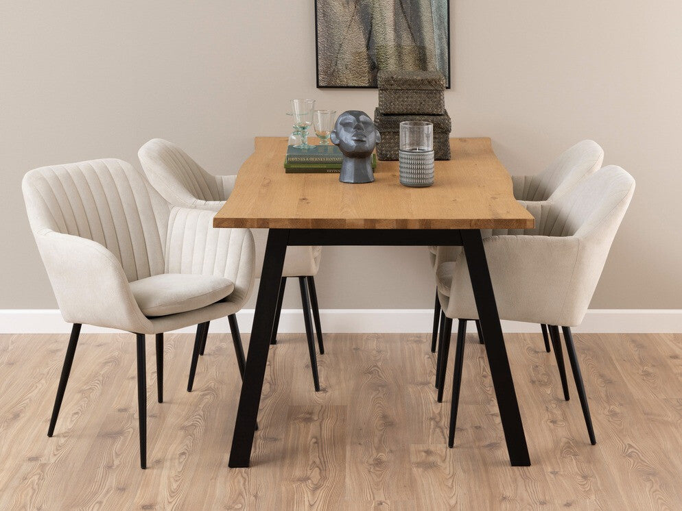 Kėdė Emilia II 0000092561, Spalva: Beige