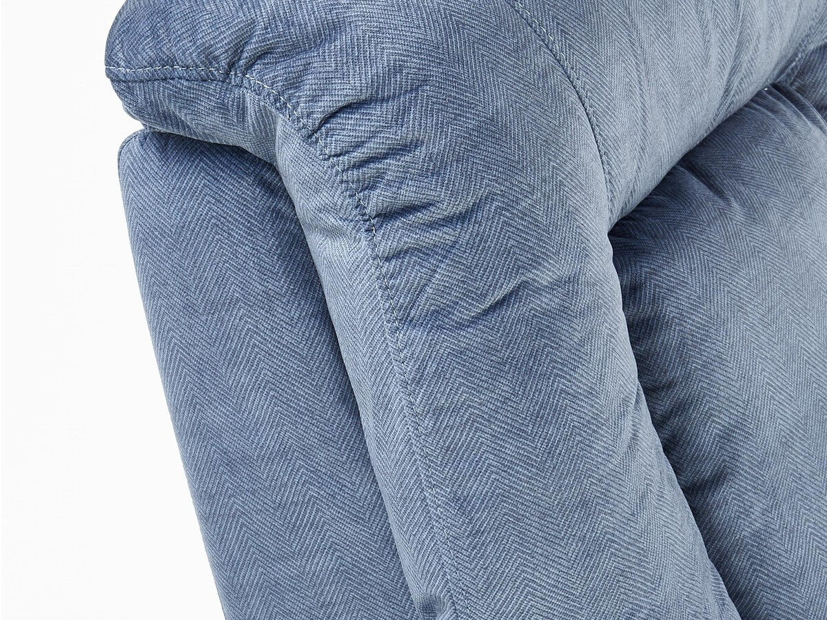 Fotelis reglaineris BARD, Spalva: Mėlyna + Bukas