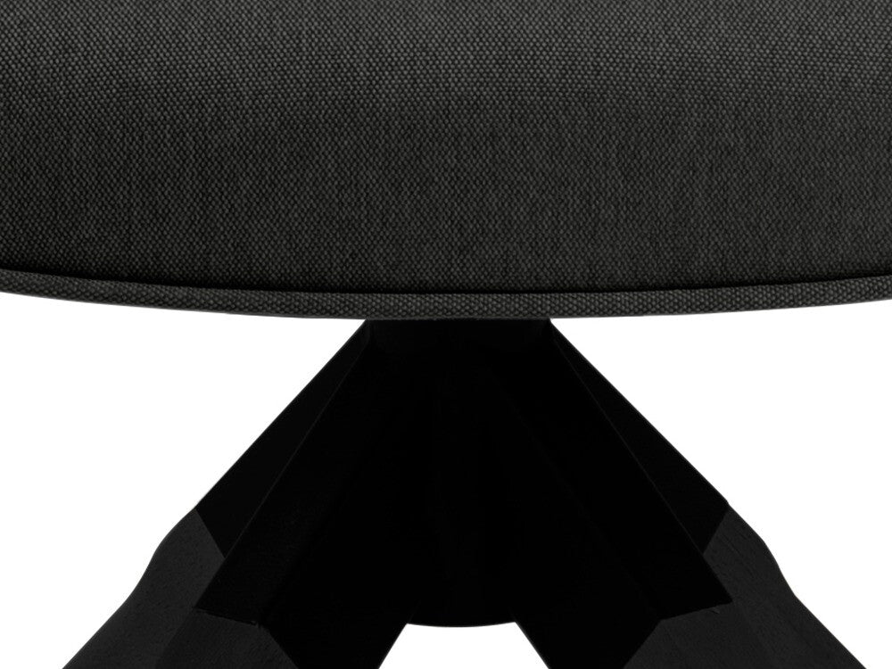 Kėdė Aura 0000090272 Spalva: Tamsi pilka + Juoda