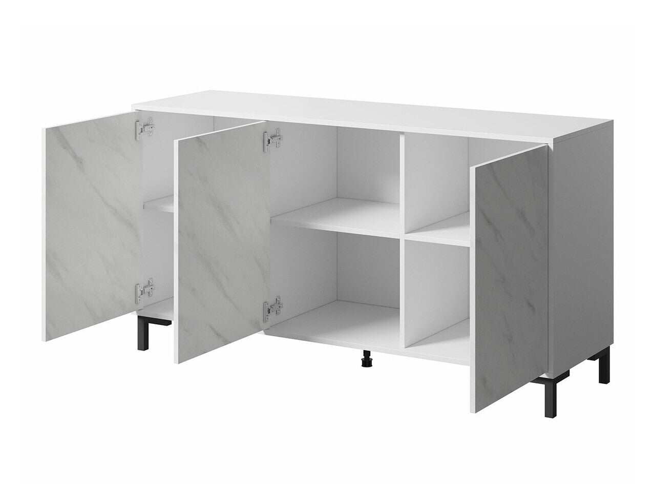 Spintelė MARMO 150 3D (Sopeleto 3D 150) Spalva: Balta + Baltas marmuras