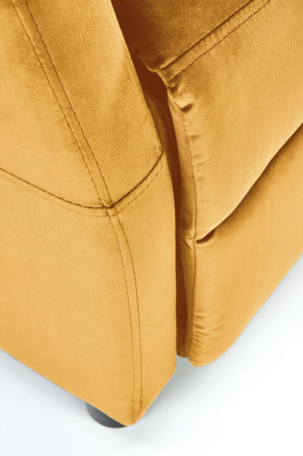 Fotelis reglaineris FELIPE 2, Spalva: Tamsi geltona