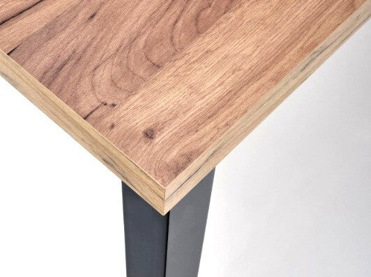 Stalas TIAGO, Spalva: Craft ąžuolas + Juoda