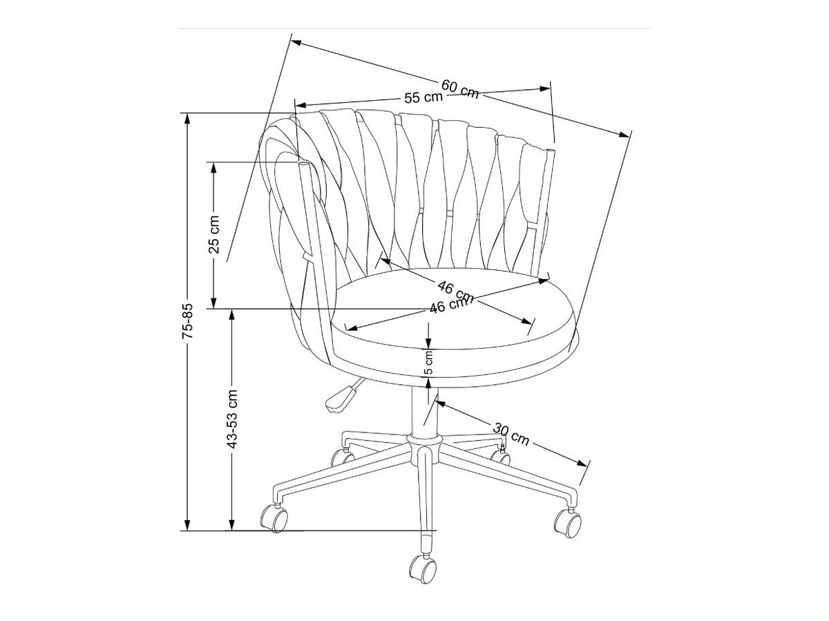 Biuro kėdė TALON kėdė, rožinė V-CH-TALON-FOT-RÓŻ (Rožinė)