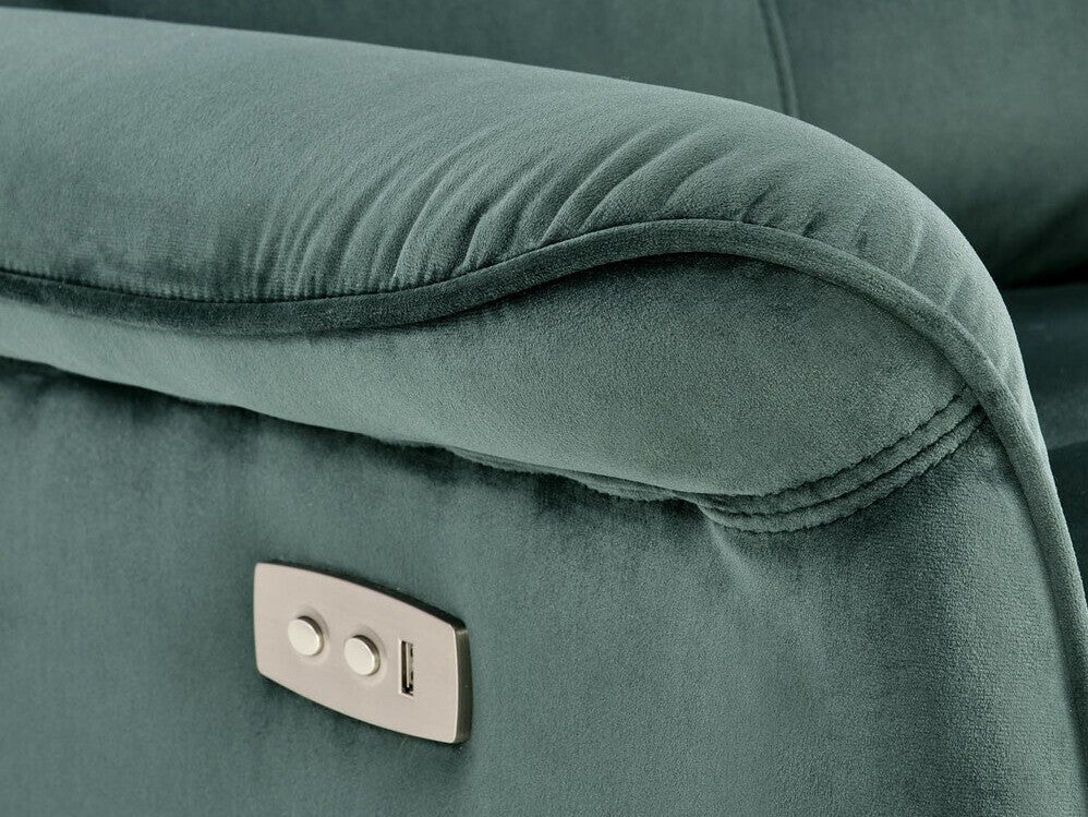 Fotelis reglaineris SEMIR leisure kėdė, tamsi žalia V-CH-SEMIR-FOT-C.ZIELONY Spalva: Žalia