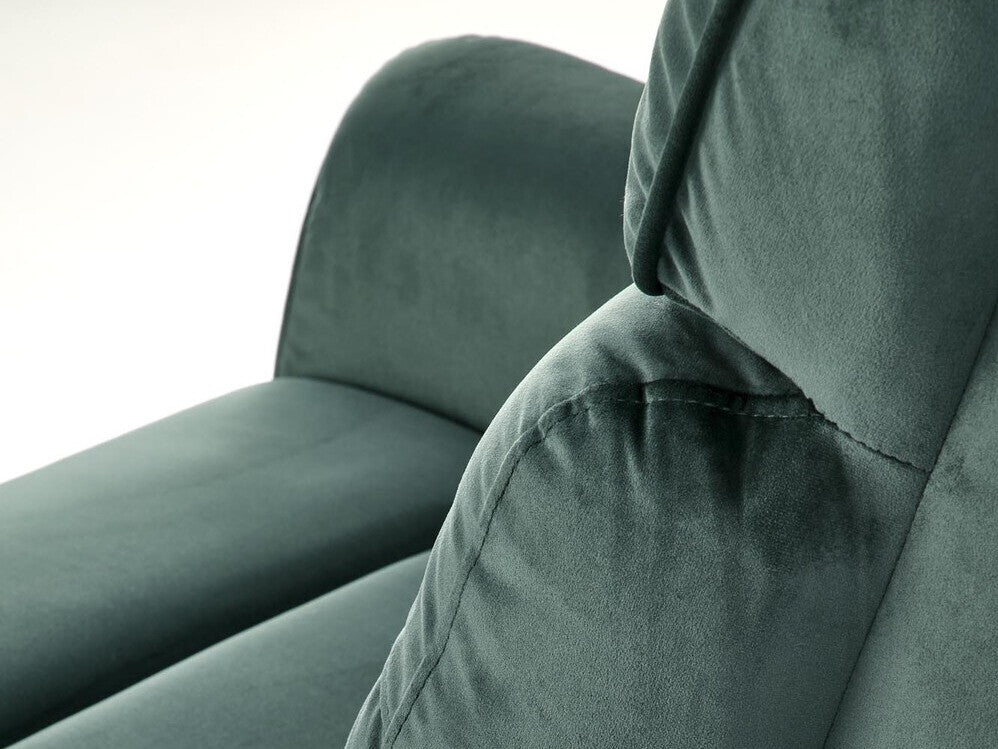 Fotelis reglaineris SEMIR leisure kėdė, tamsi žalia V-CH-SEMIR-FOT-C.ZIELONY Spalva: Žalia