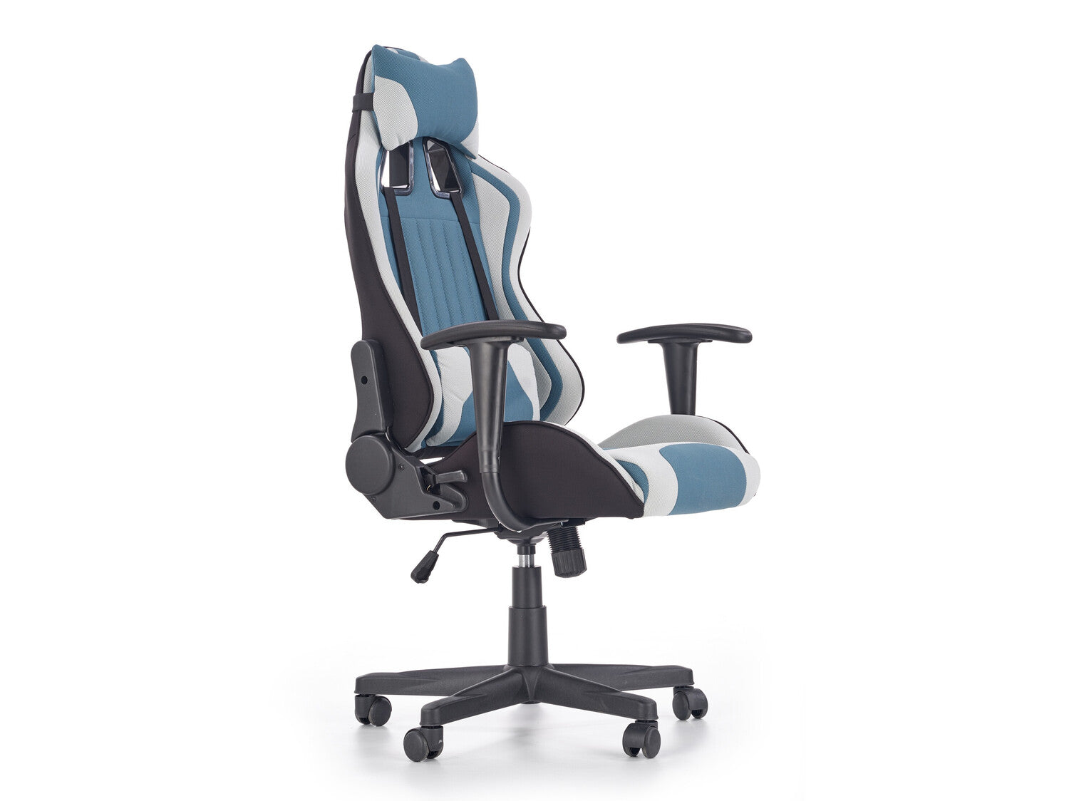 Žaidimų kėdė CAYMAN o. kėdė V-CH-CAYMAN-FOT-TURKUSOWY Spalva: šviesi pilka + Turkis