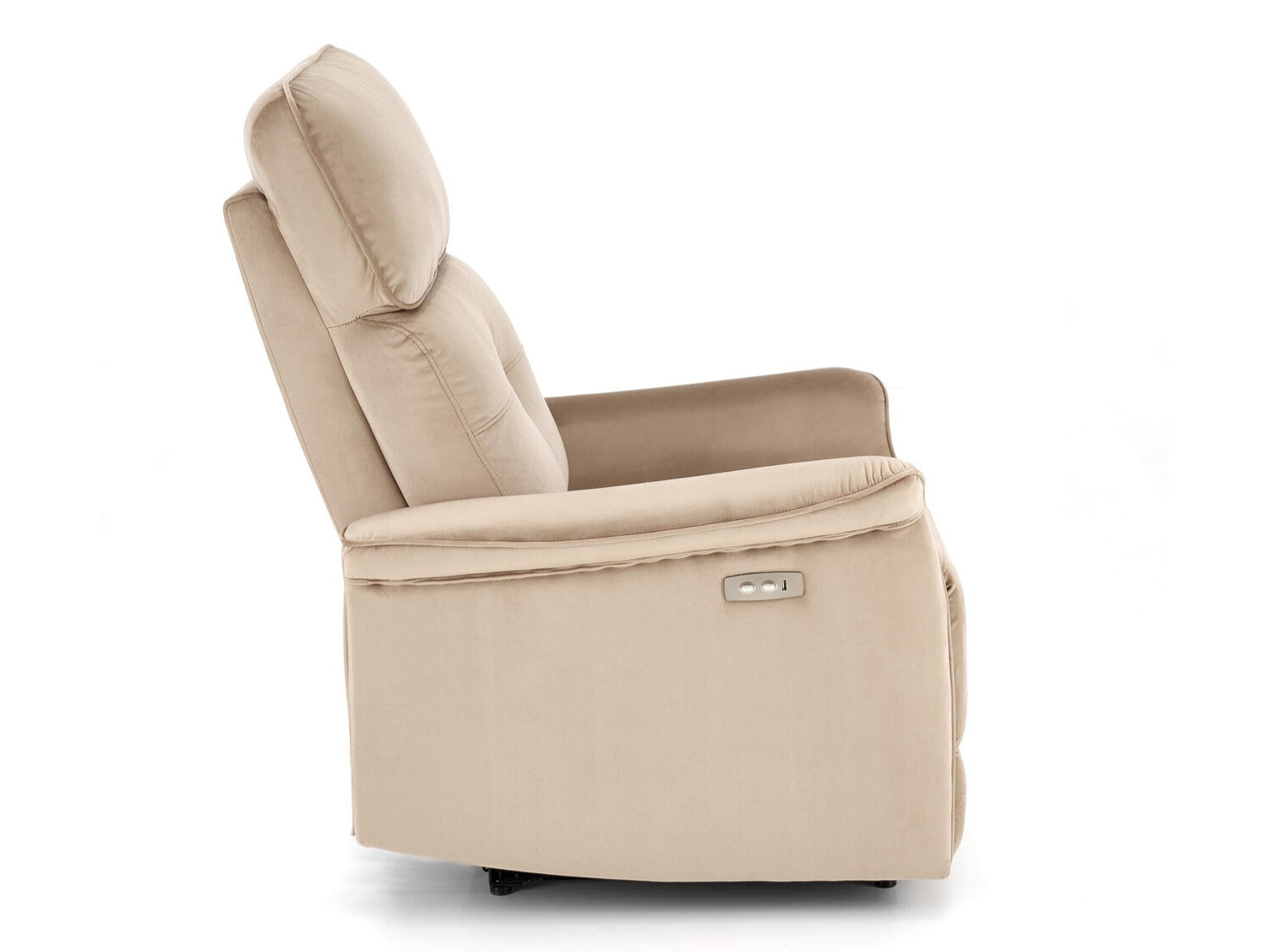 Fotelis reglaineris SEMIR leisure kėdė, smėlio V-CH-SEMIR-FOT-BEŻOWY Spalva: Beige