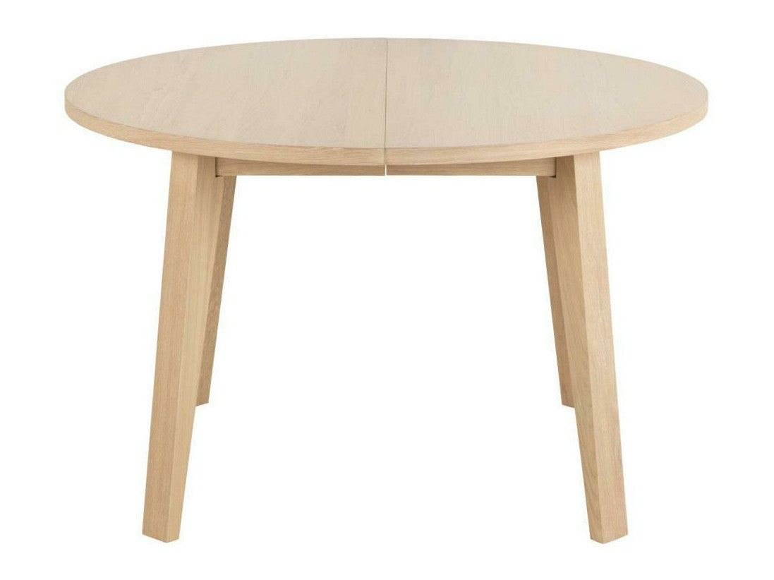 Stalas A-Line dining stalas balta H000023040, Spalva: Šviesus medis, Stalo prailginimas: Yra