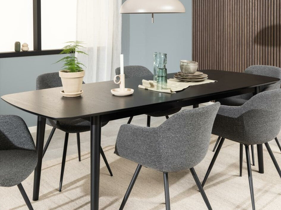 Stalas Montreux, 0000098604 Spalva: Juoda