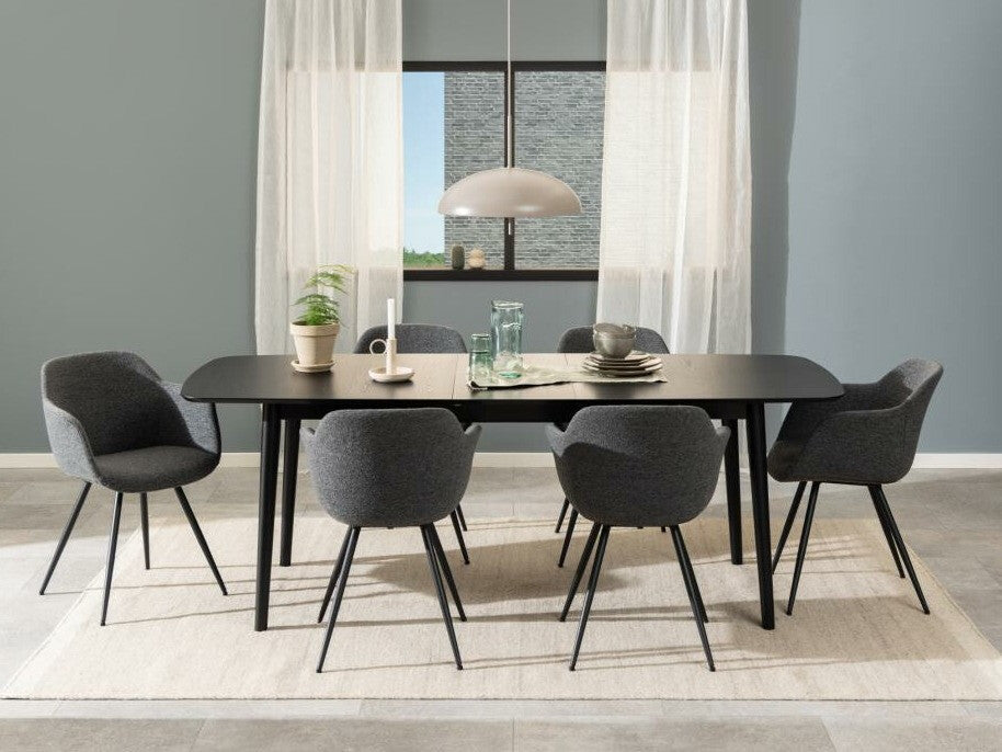 Stalas Montreux, 0000098604 Spalva: Juoda