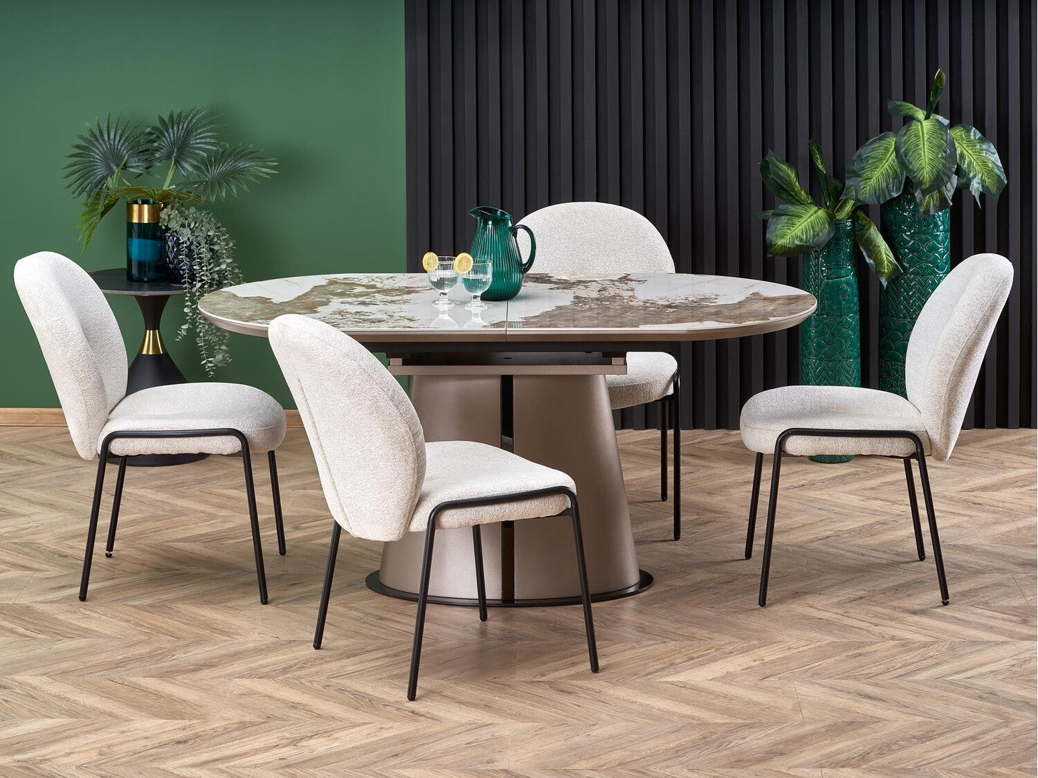 Kėdė K507 kėdė, kreminėy V-CH-K/507-KR