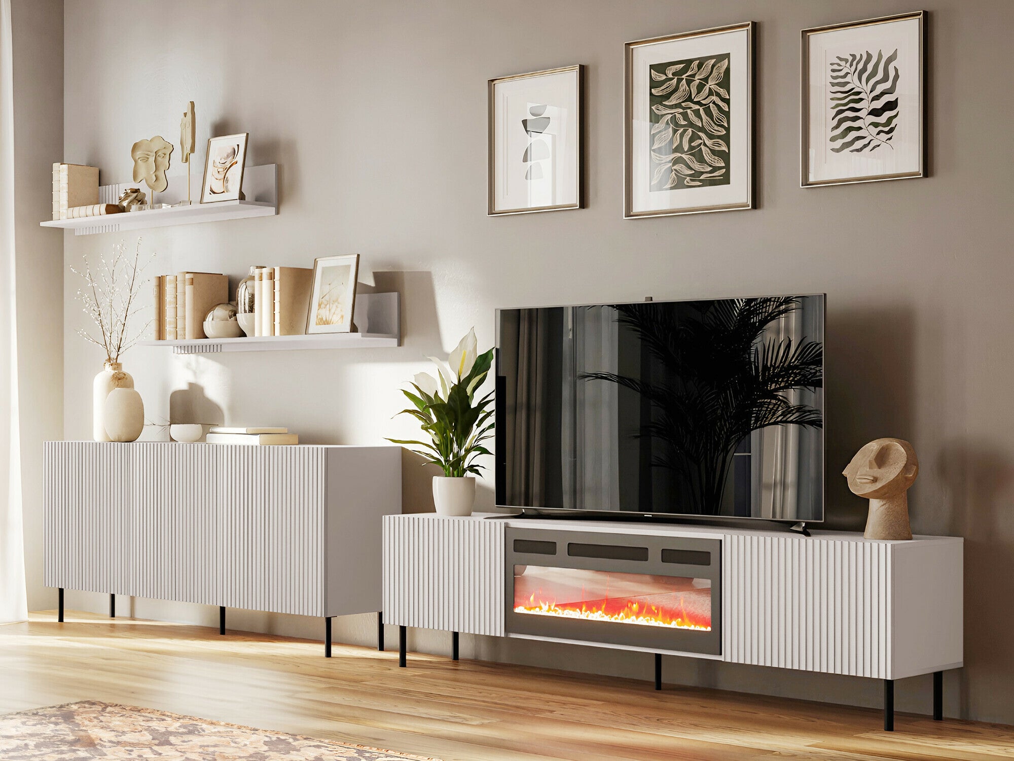 Svetainės komplektas Meble ARUBA I Kašmyras