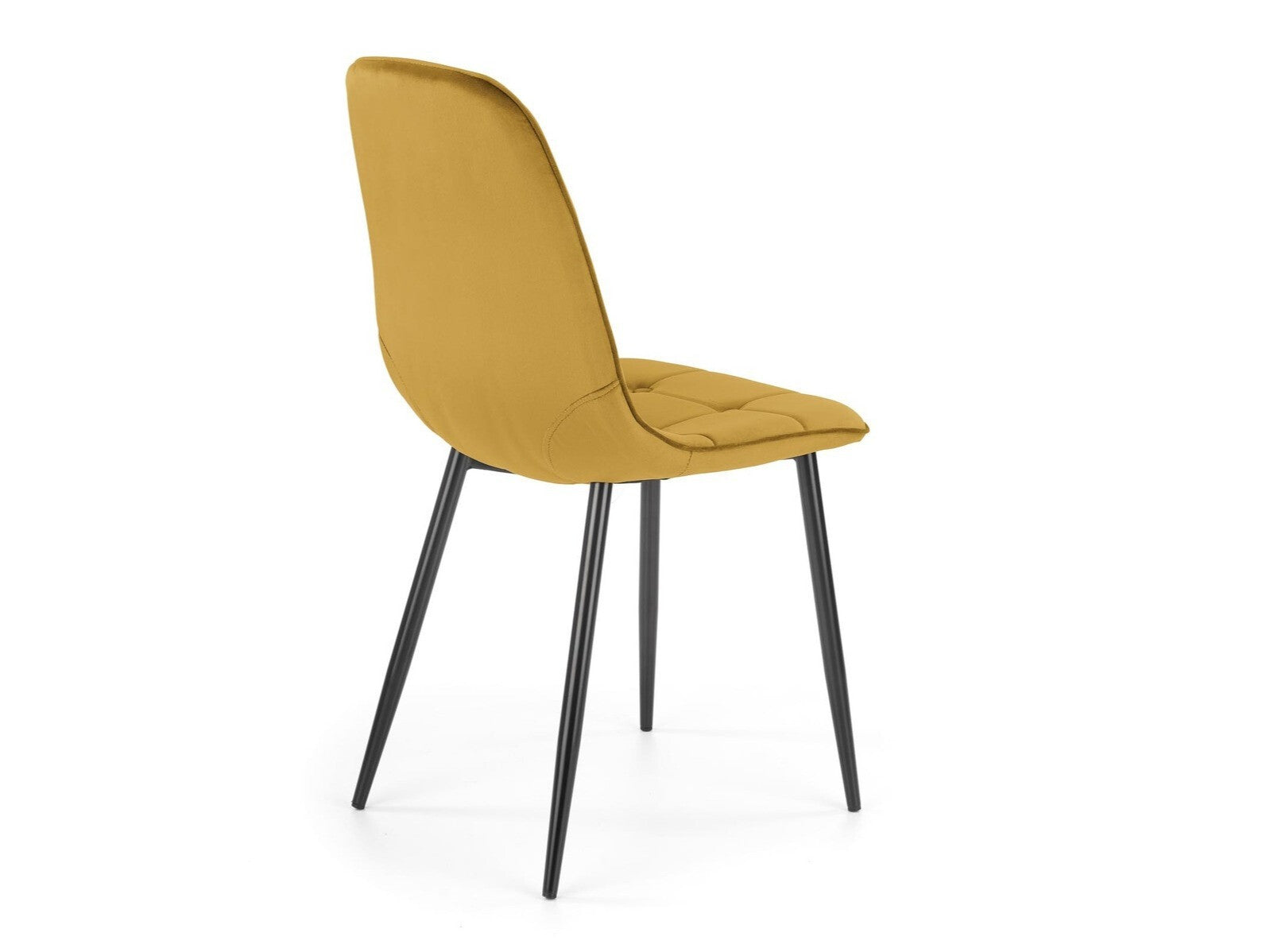 Kėdė K417 V-CH-K/417-KR-MUSZTARDOWY, Spalva: Geltona