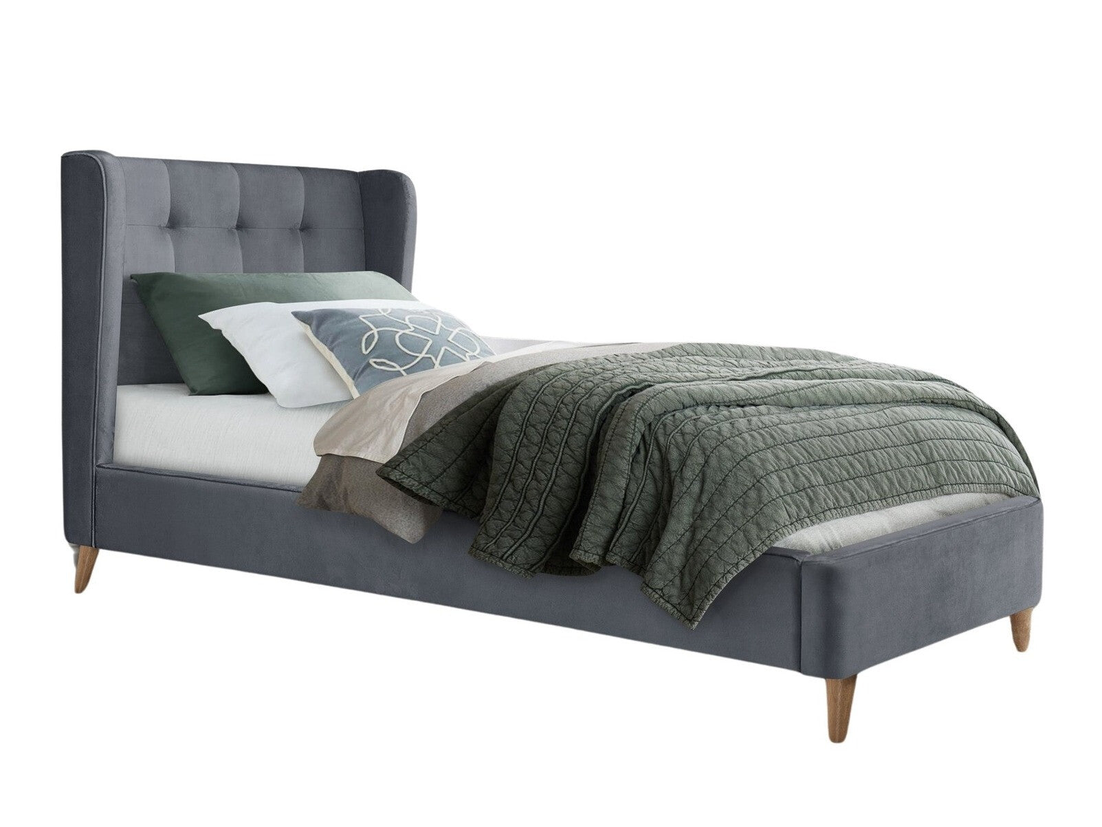 Lova ESTELLA 90 cm lova pilka V-CH-ESTELLA_90-LOZ-POPIELATY