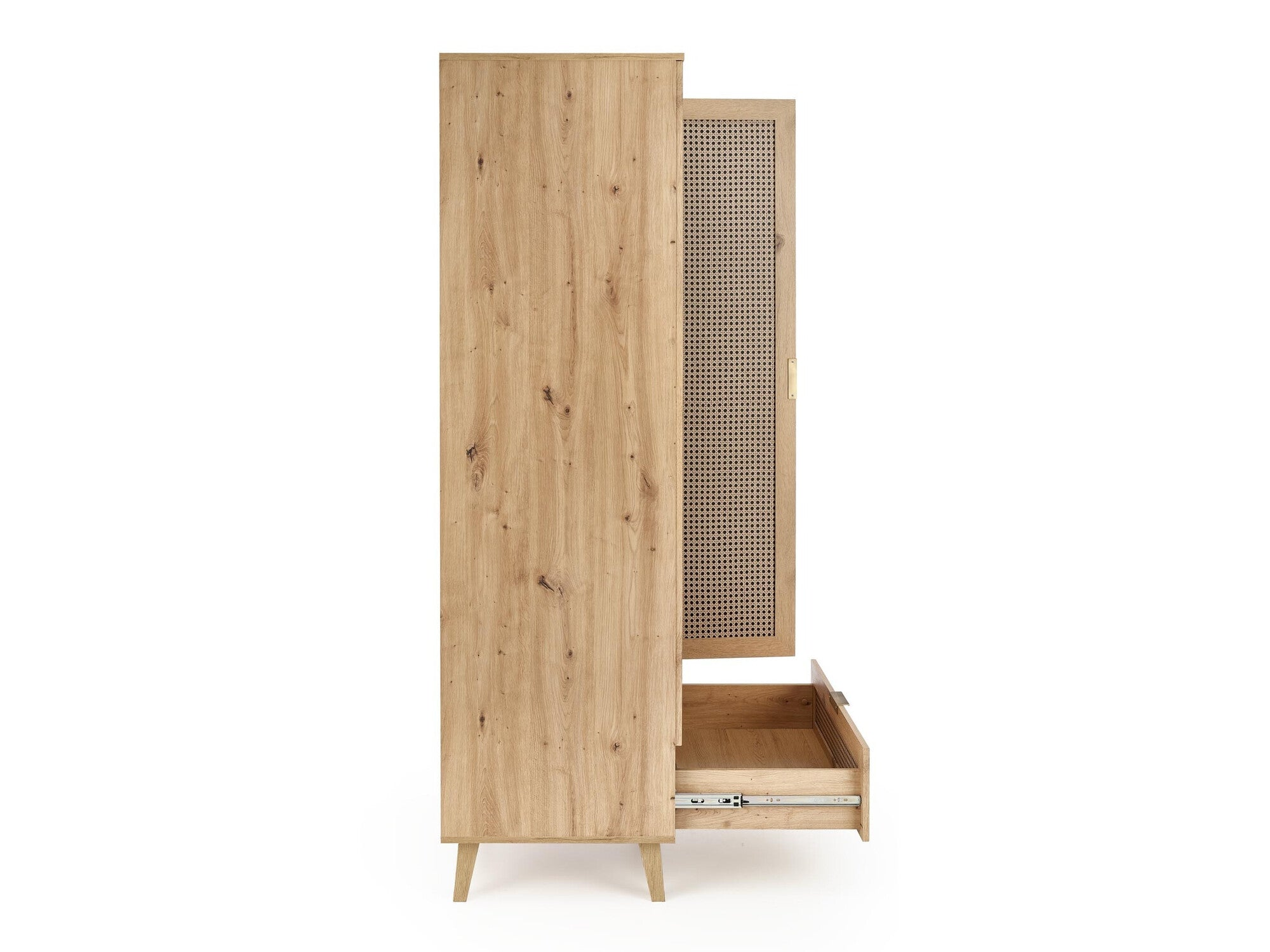 Spinta BORNEO S-1 spinta, artisan ąžuolas / juoda V-PL-BORNEO-S-1