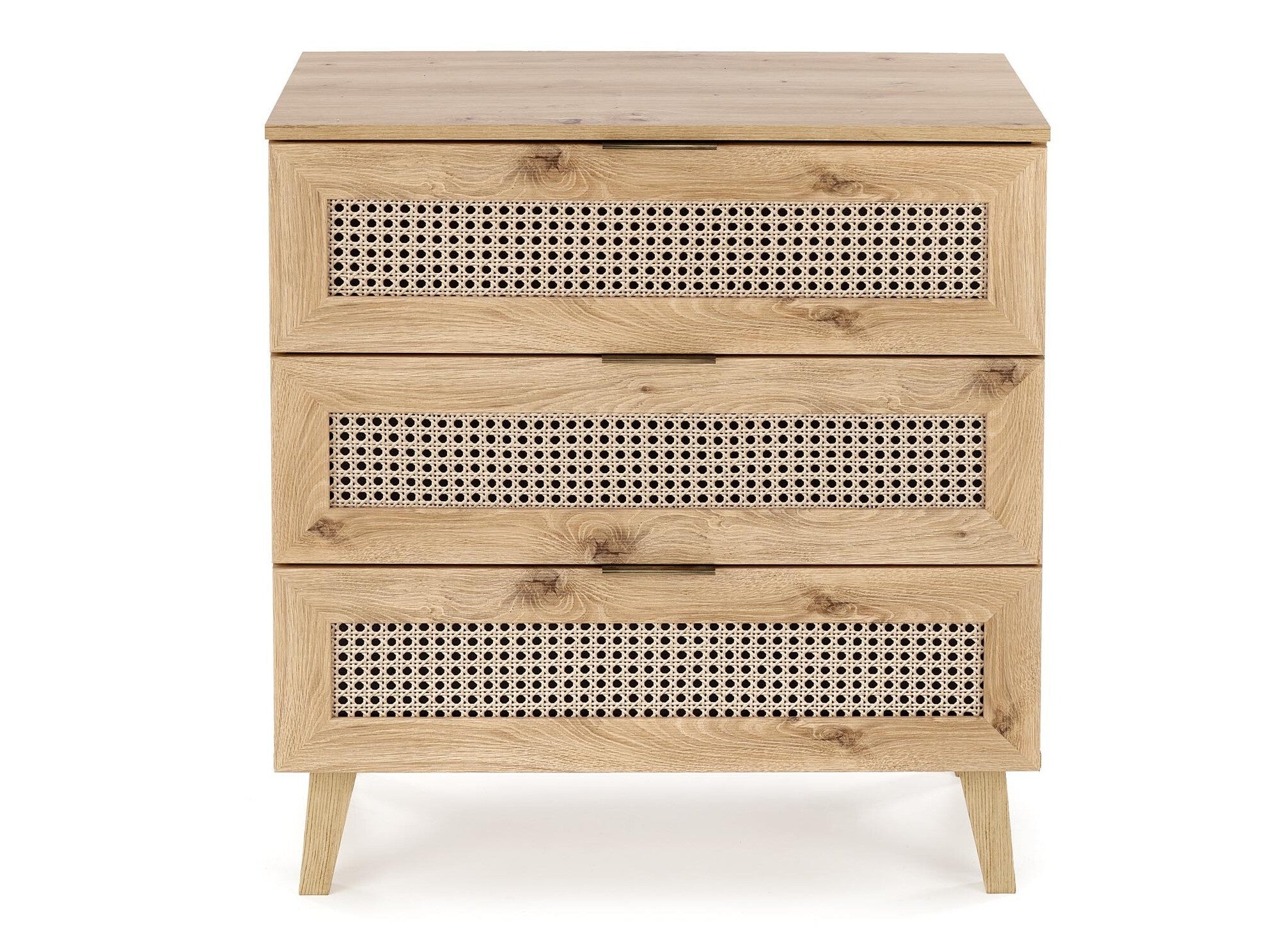 Komoda BORNEO KM-2 skrynia, artisan ąžuolas / juoda V-PL-BORNEO-KM-2