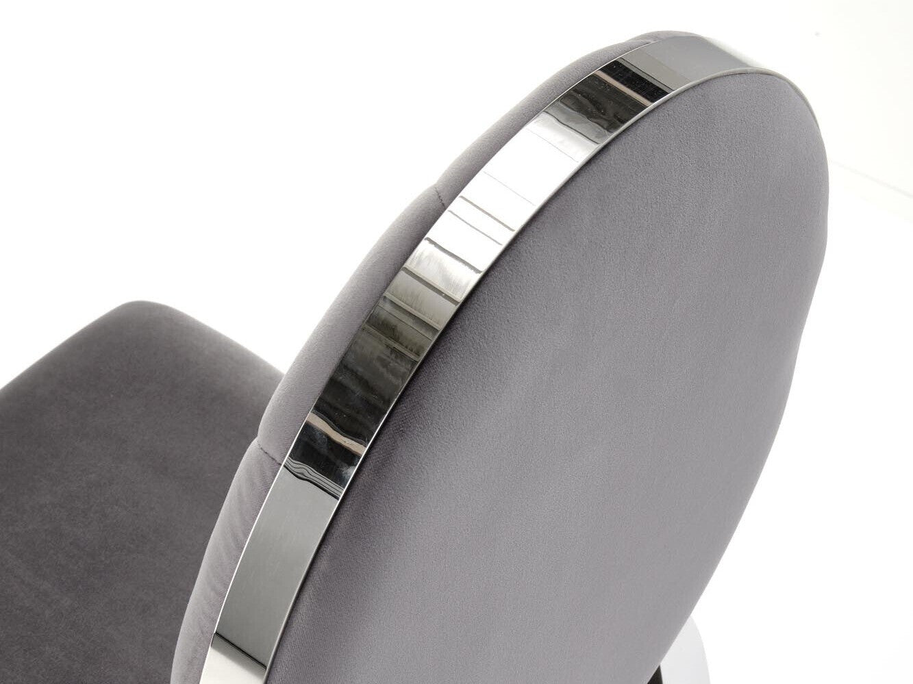 Kėdė K555 kėdė, pilka / sidabrinė V-CH-K/555-KR (Pilka)