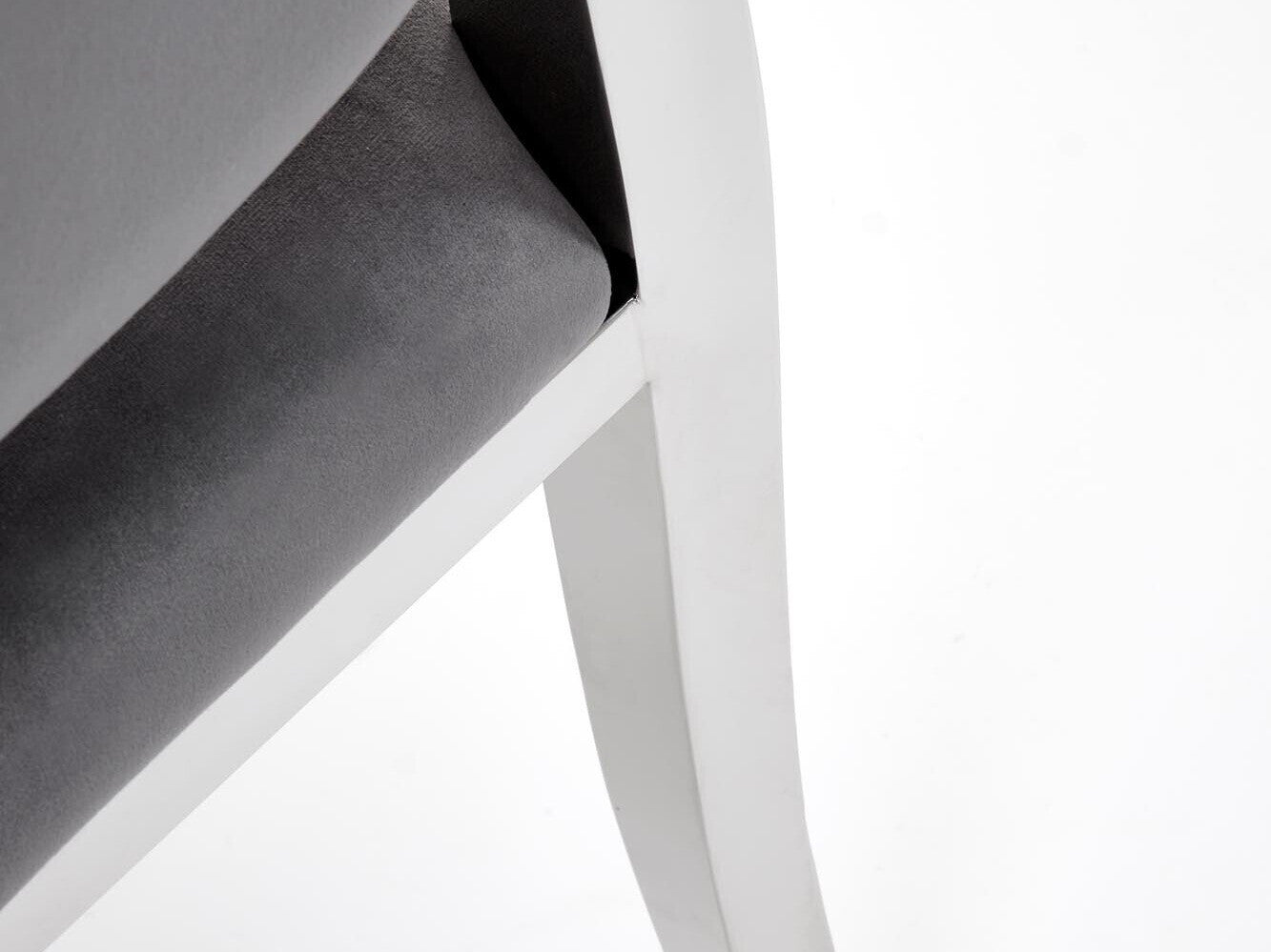 Kėdė K555 kėdė, pilka / sidabrinė V-CH-K/555-KR (Pilka)