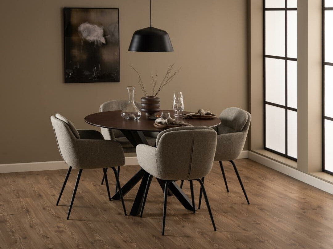 Kėdė Dora dining kėdė with armrest smėlio 0000102655 (Beige)