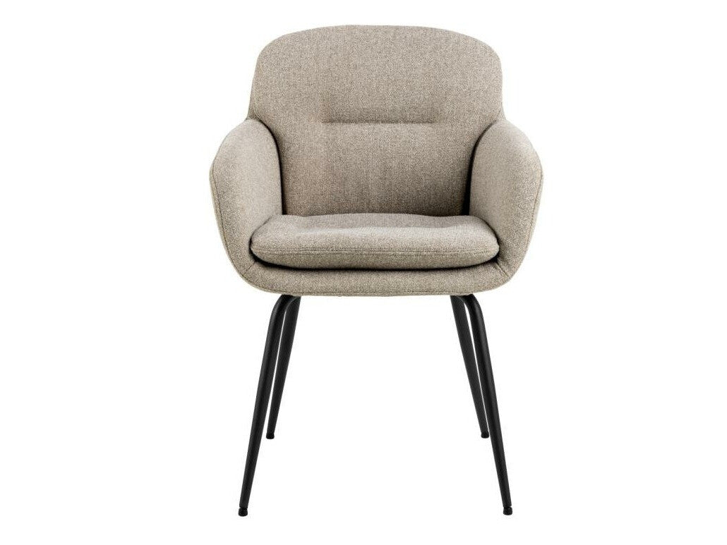 Kėdė Dora dining kėdė with armrest smėlio 0000102655 (Beige)