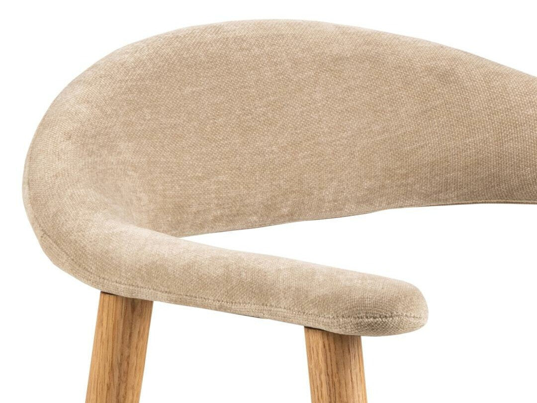 Kėdė Addi dining kėdė with armrest smėlio 0000102361