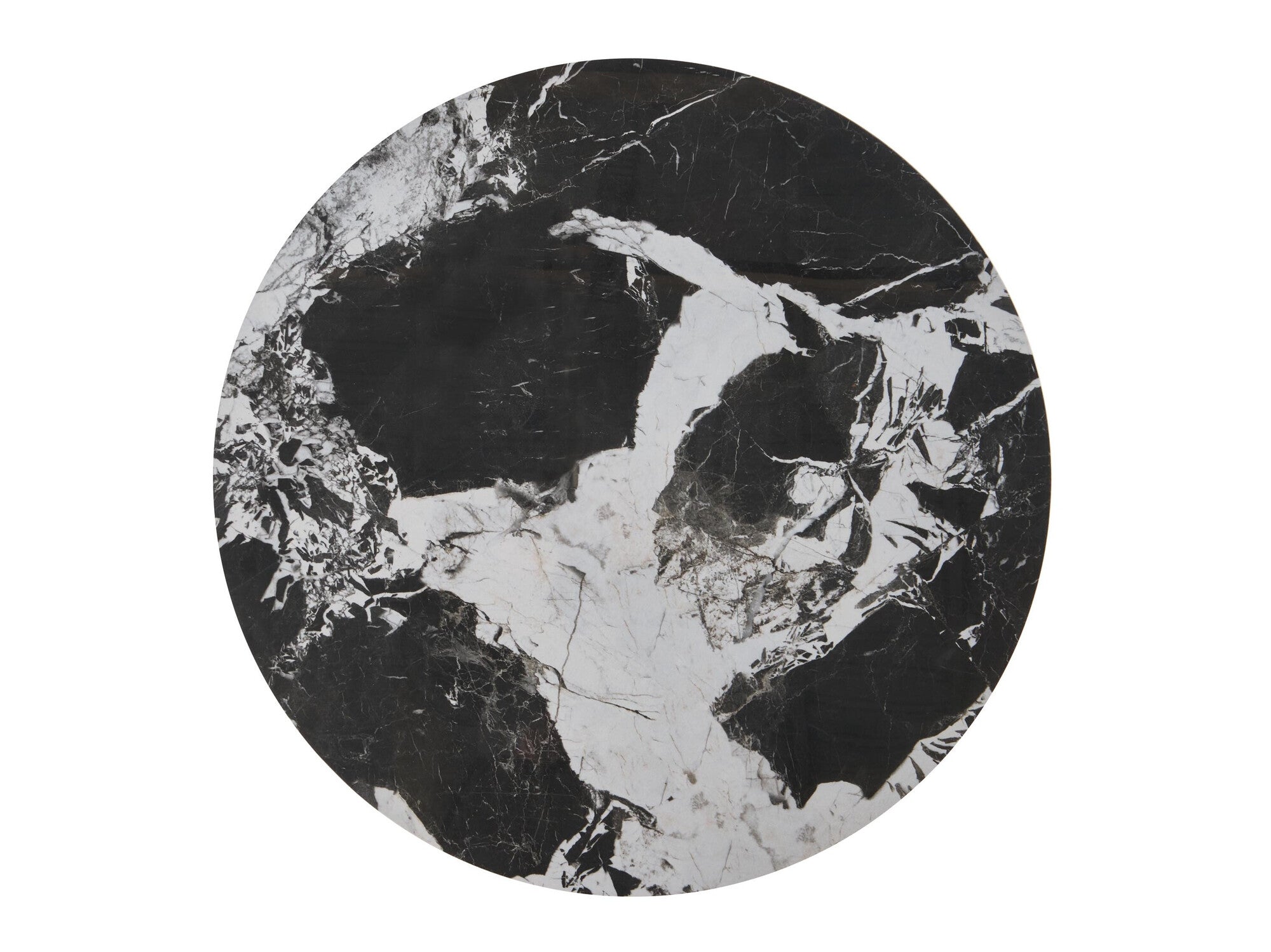 Žurnalinių staliukų komplektas ALEXANDRA komplektas of two žurnaliniai staliukai, juodas marmuras / juoda V-CH-ALEXANDRA-LAW