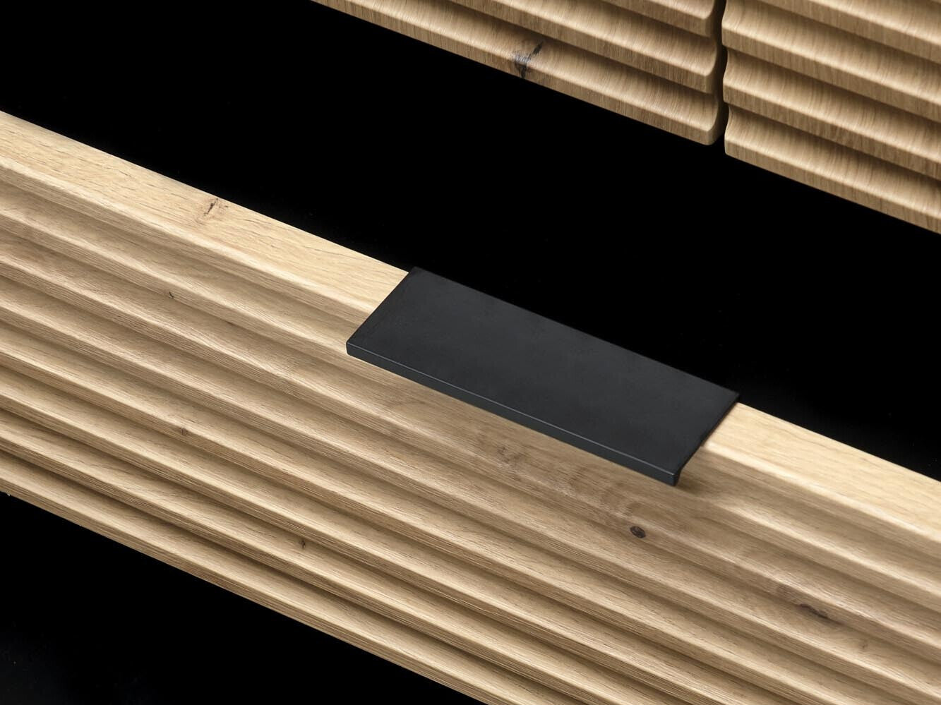 Spinta MURANO S-1 spinta, artisan ąžuolas / juoda V-PL-MURANO-S-1