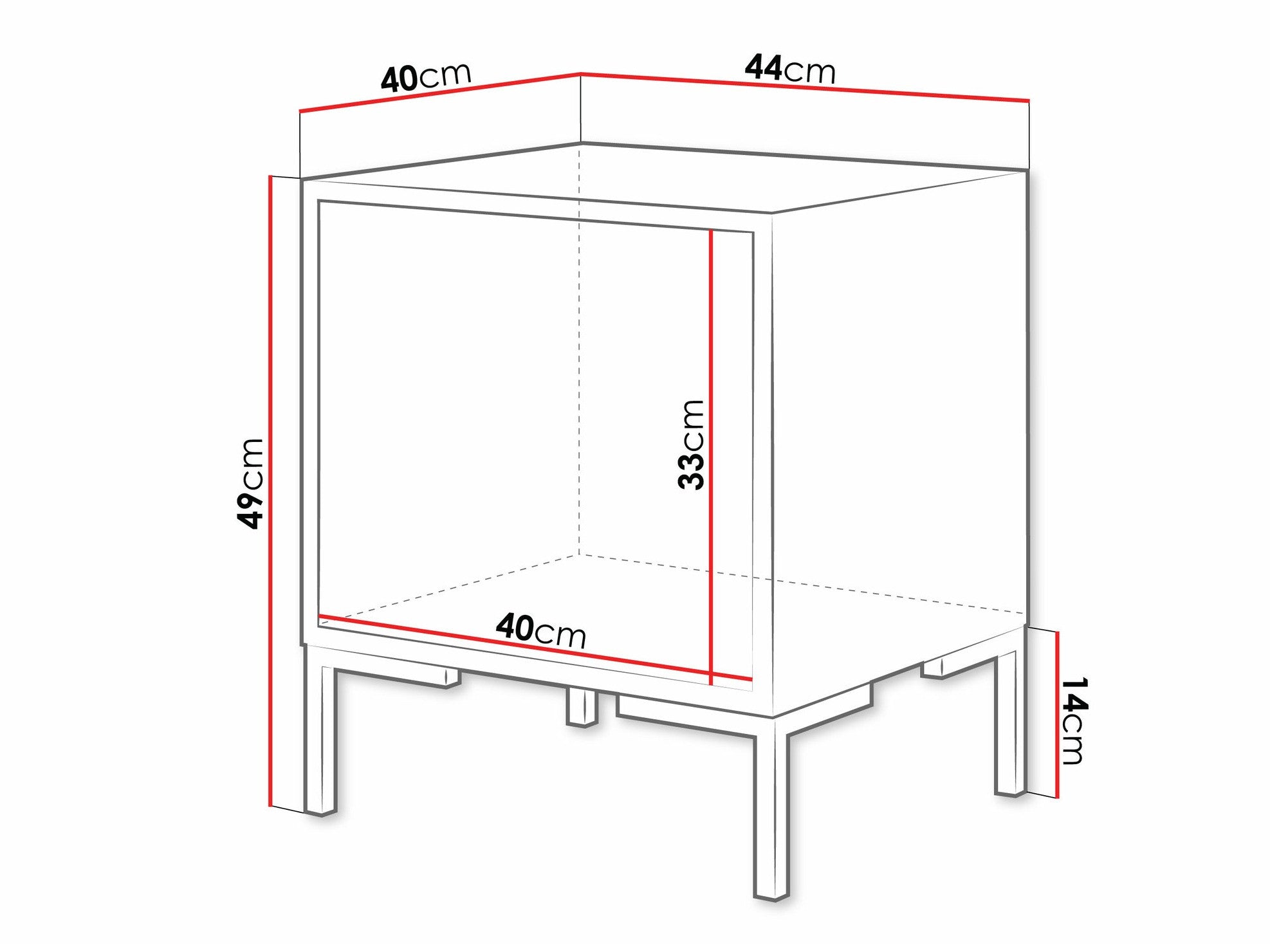 Naktinis staliukas Szafki necne MERCI 2 szt. Czarny mat/Dąb Artisan/Czarny mat