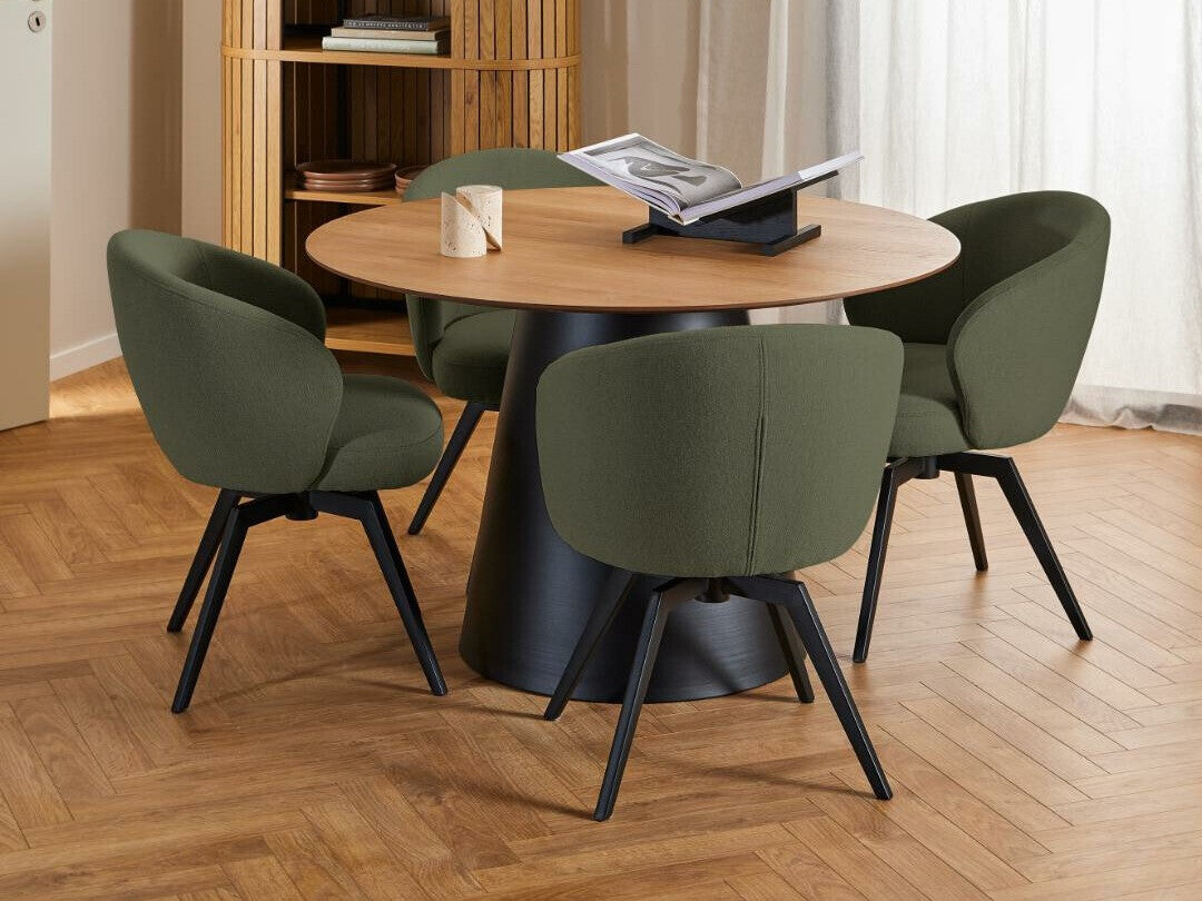 Kėdė Darlene dining kėdė with armrest žalia 0000109092 (Žalia)