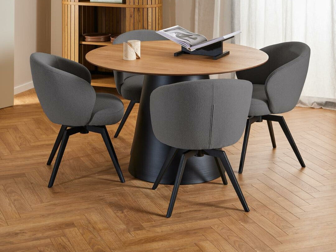 Kėdė Darlene dining kėdė with armrest pilka 0000109093 (Pilka)