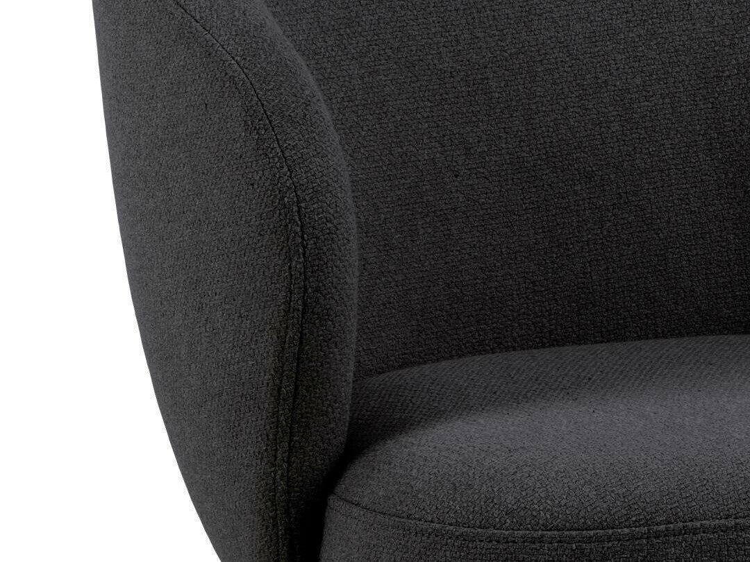 Kėdė Darlene dining kėdė with armrest pilka 0000109094 (Tamsi pilka)