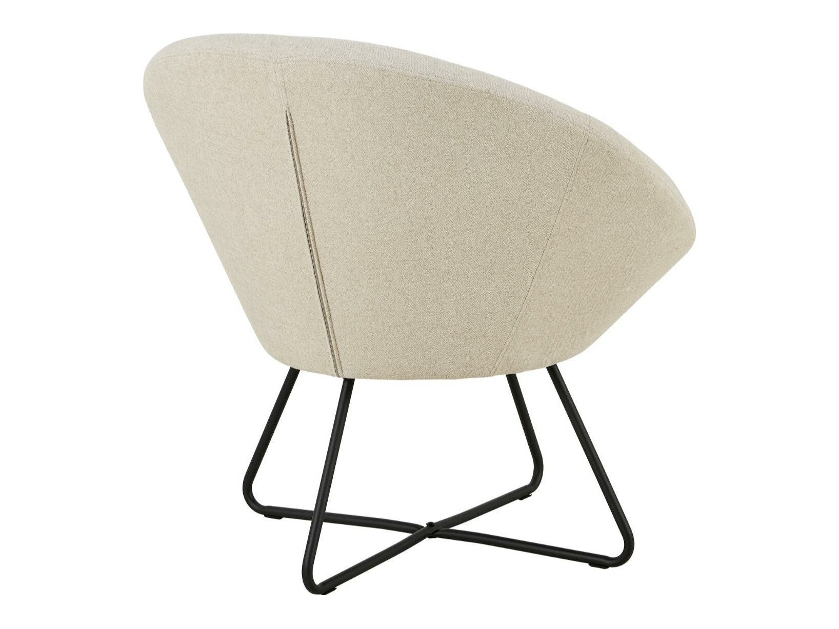 Fotelis Center 0000109006, Spalva: Beige + Juoda