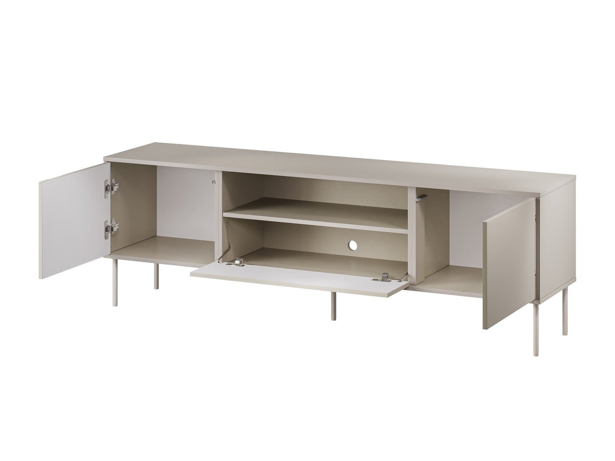 TV staliukas TRESSE 180 EF, Spalva: Beige