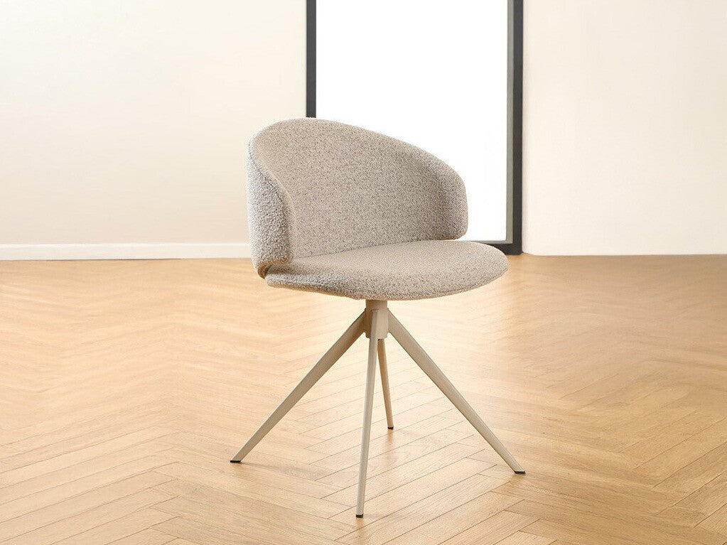 Kėdė Ella dining kėdė smėlio 0000109559 (Pilka + Beige)