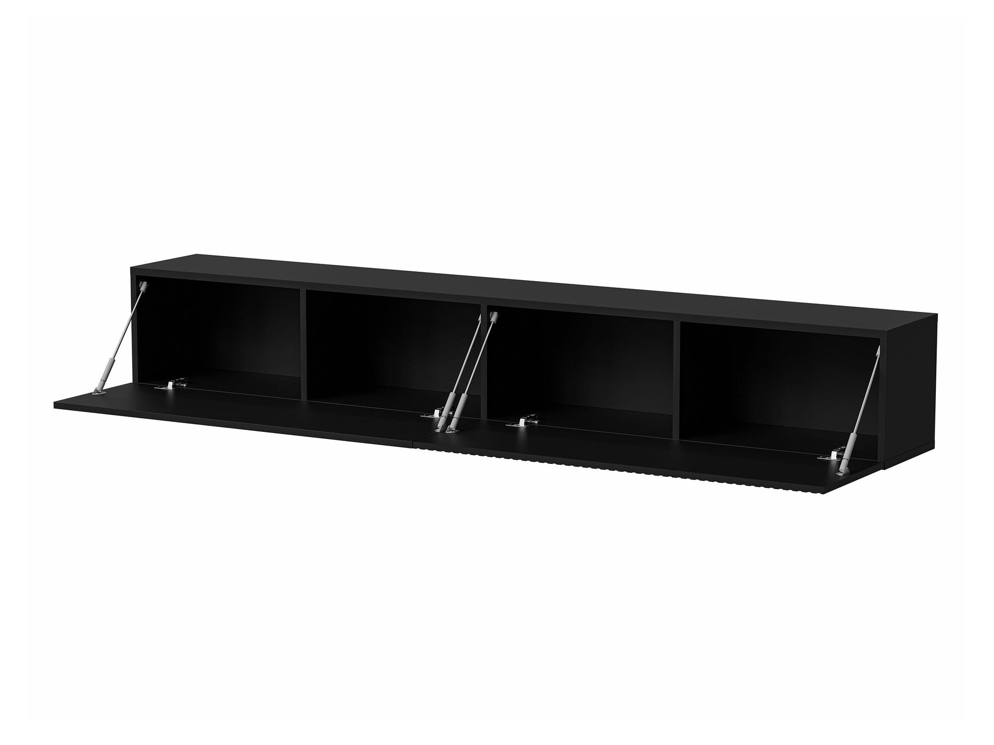 TV staliukas Szafka RTV CAPITAL Czarny 5903211399671 (Juoda)
