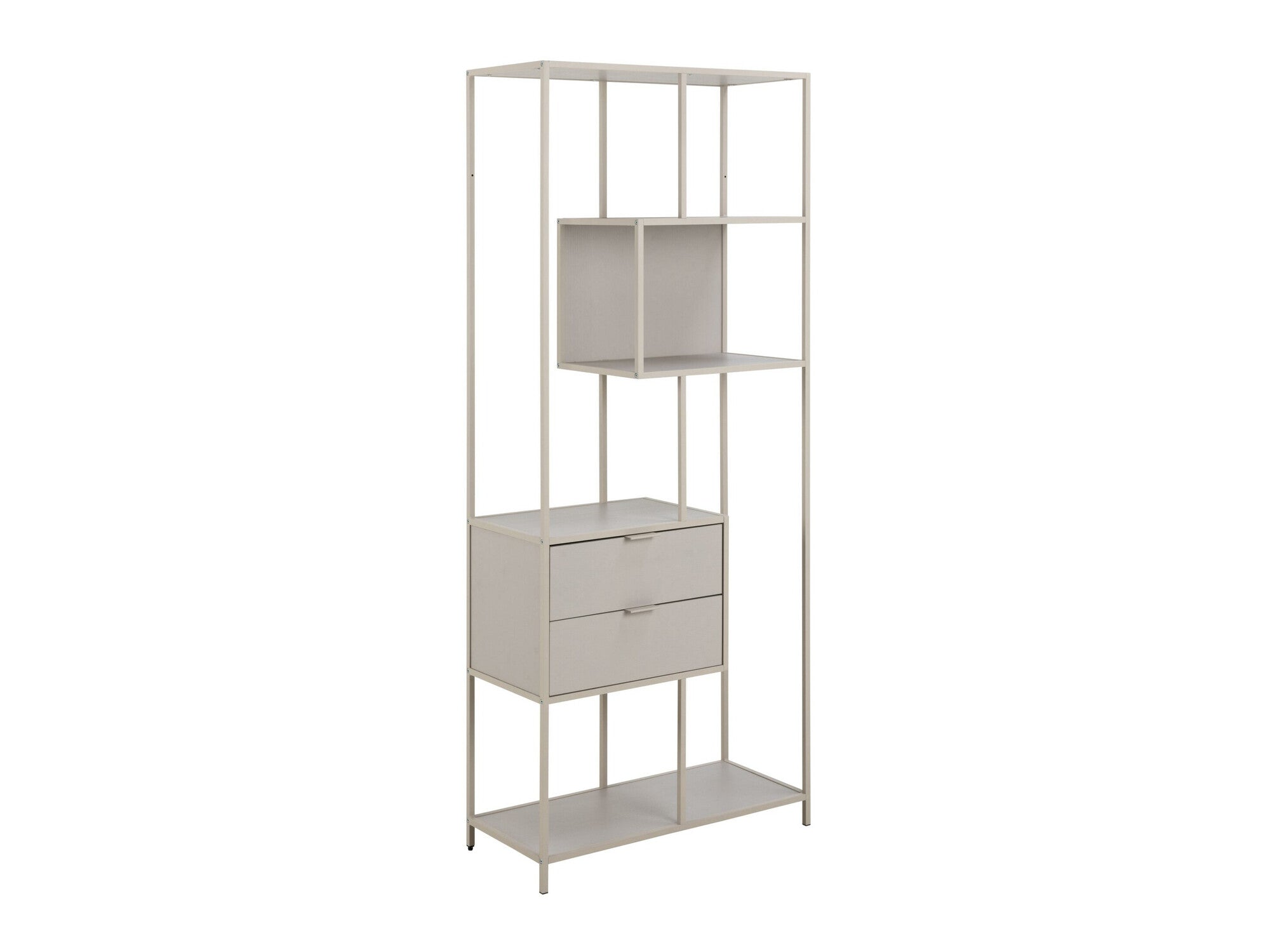 Lentyna Seaford bookcase pilka 0000109298 (Pilka)