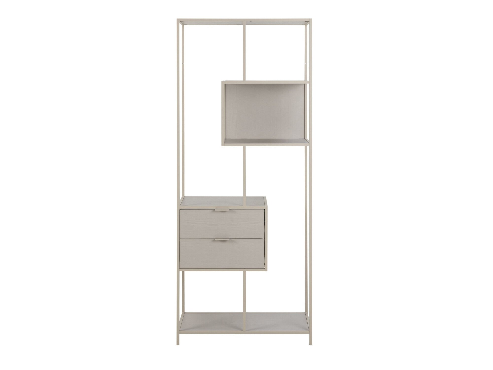 Lentyna Seaford bookcase pilka 0000109298 (Pilka)