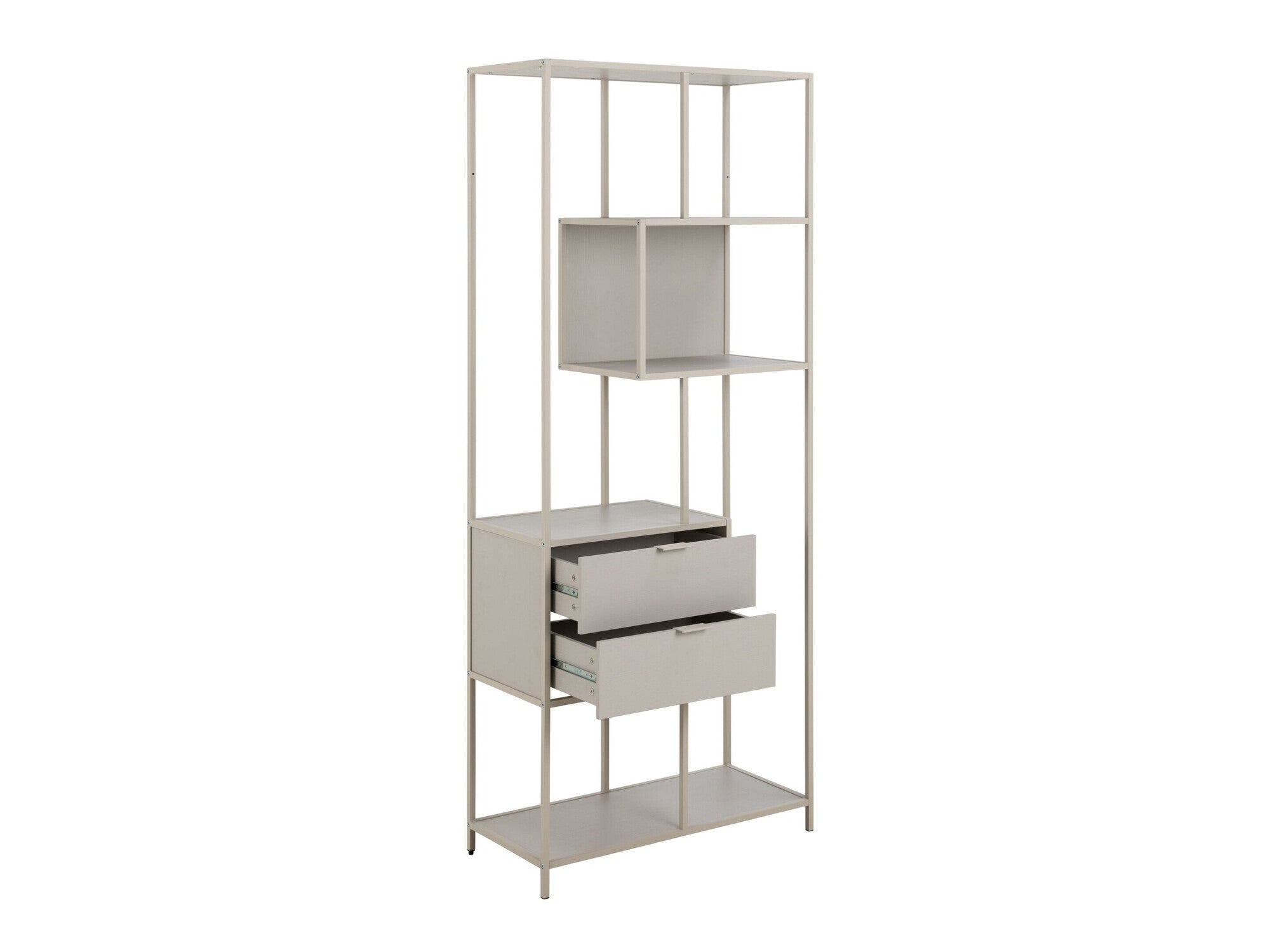 Lentyna Seaford bookcase pilka 0000109298 (Pilka)