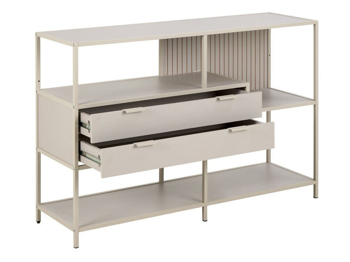 Lentyna Seaford bookcase pilka 0000109301 (Pilka)