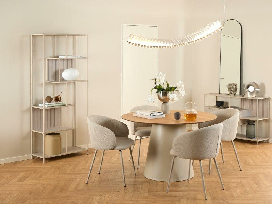 Lentyna Seaford bookcase pilka 0000108323