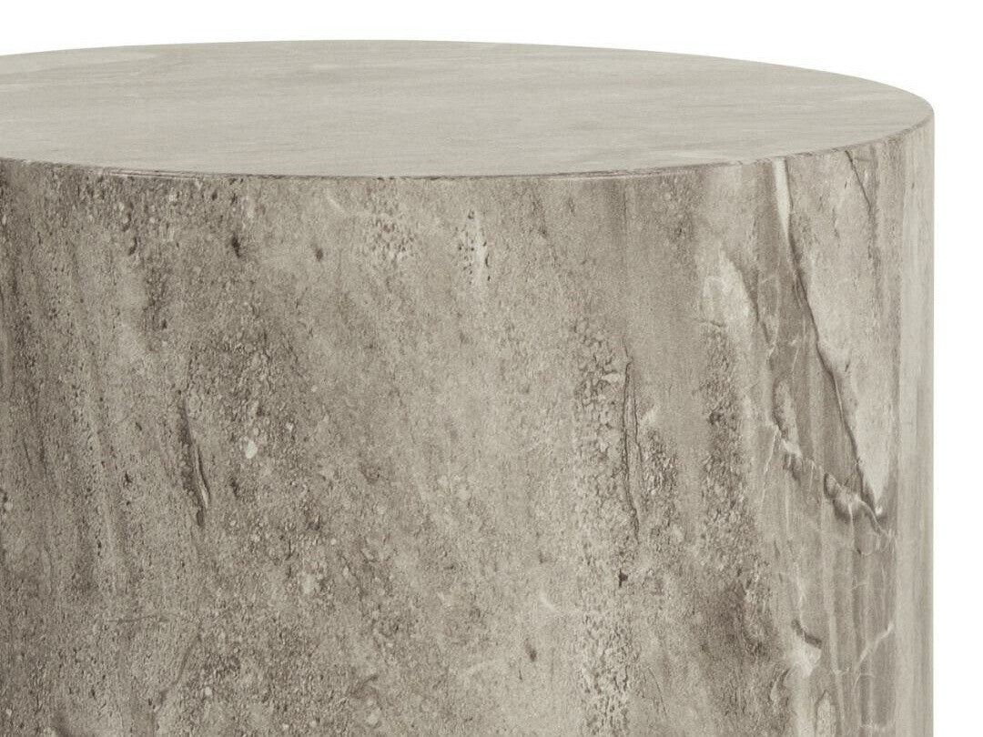 Šoninių staliukų komplektas Dice pedestal, Spalva: Pilka